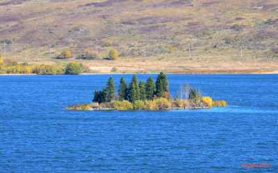 Остров на озере Белом. (© talai 45 || panoramio.com)